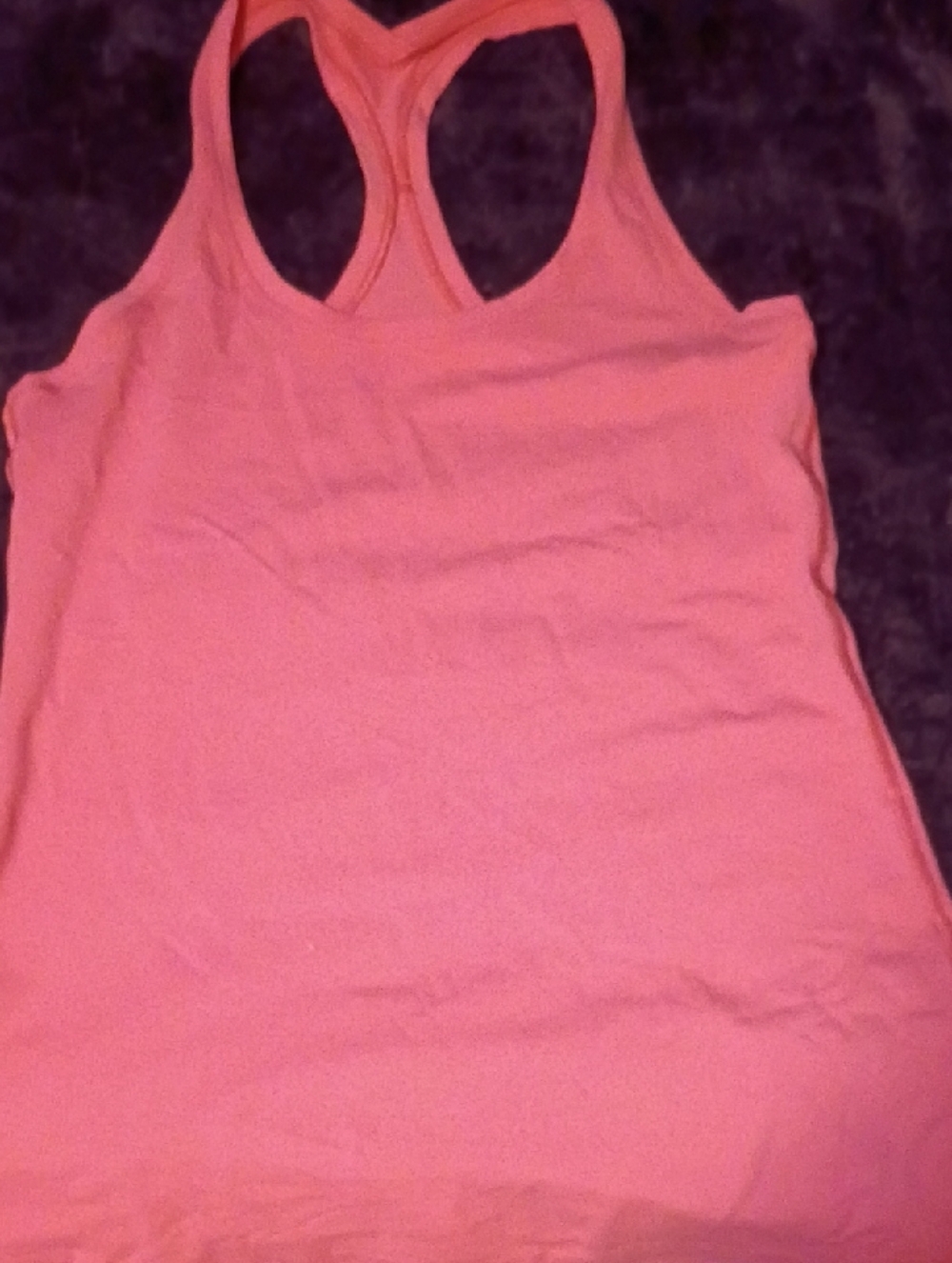 Lululemon Women’s Pink Racerback Tank Top